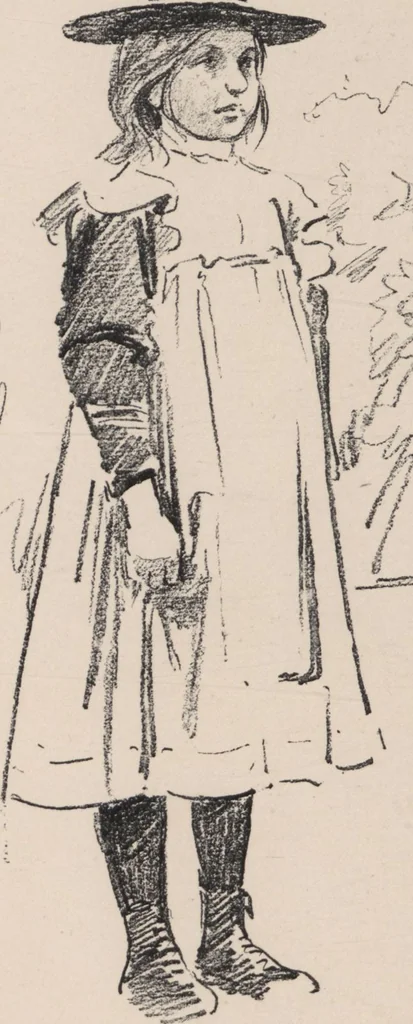 An illustration from England / by C. J. Taylor, 1899, leaf 39
