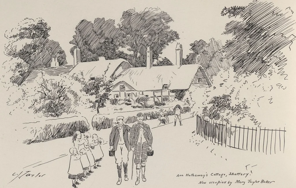 An illustration from England / by C. J. Taylor, 1899, leaf 4