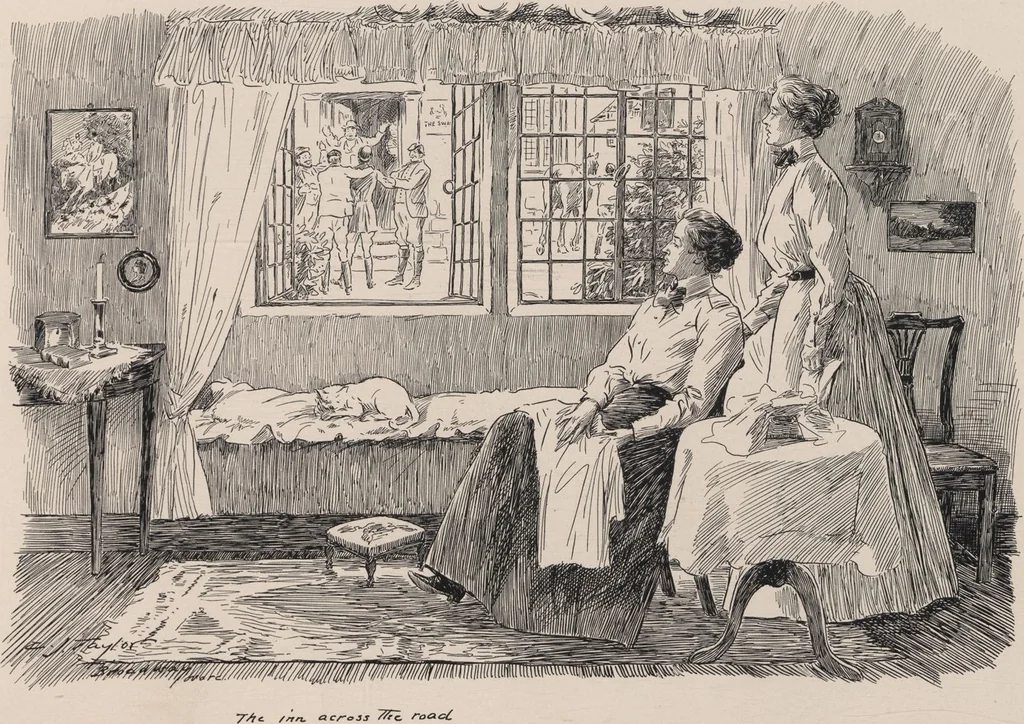 An illustration from England / by C. J. Taylor, 1899, leaf 41