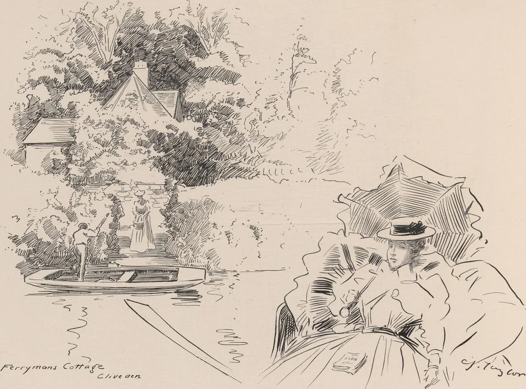 An illustration from England / by C. J. Taylor, 1899, leaf 42