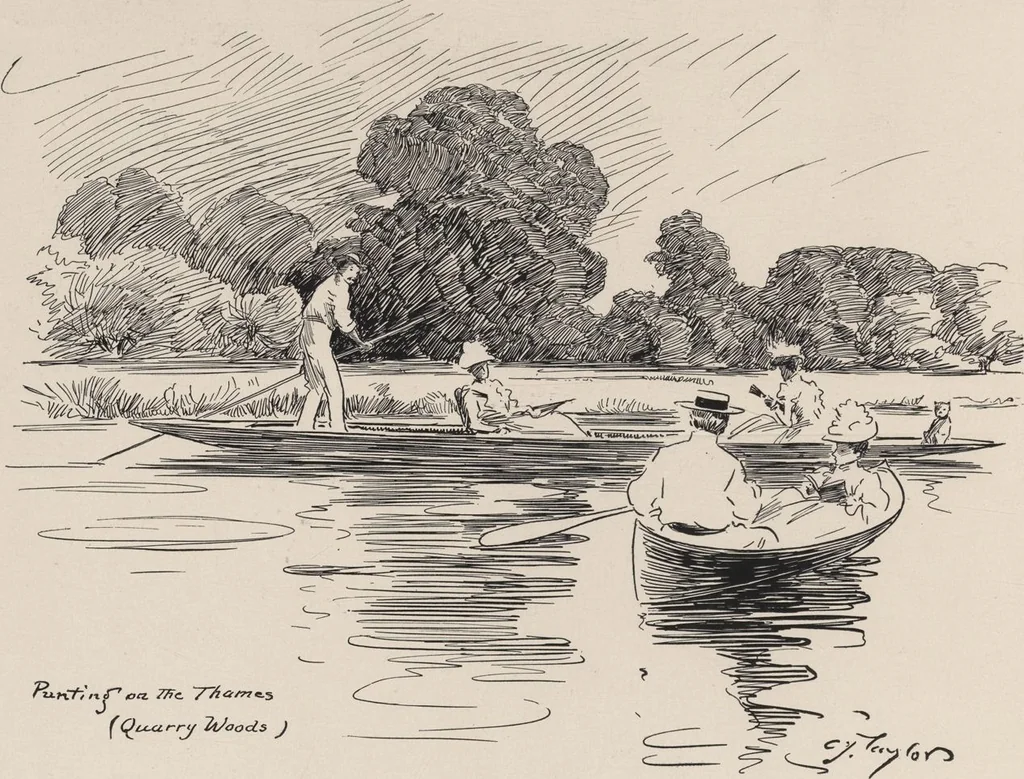 An illustration from England / by C. J. Taylor, 1899, leaf 44