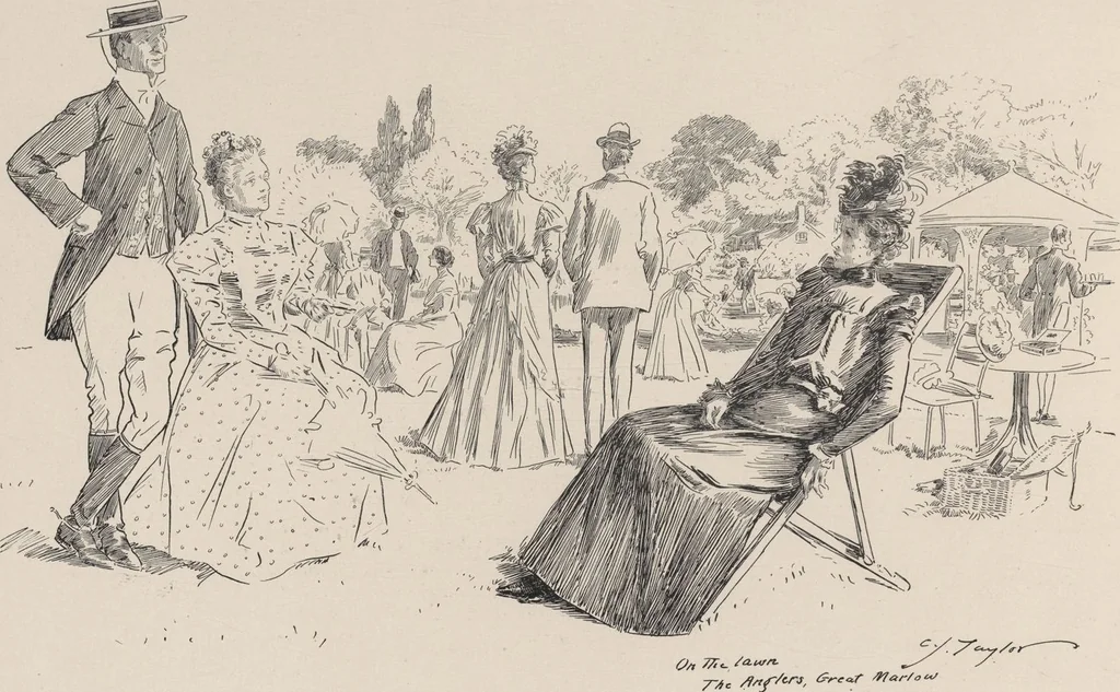 An illustration from England / by C. J. Taylor, 1899, leaf 46