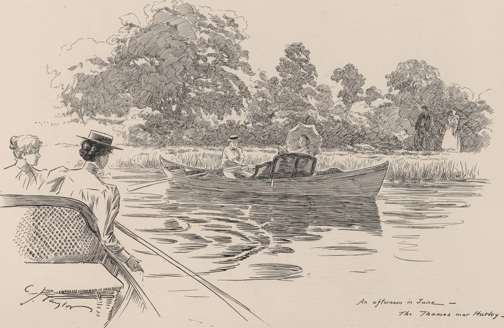 An illustration from England / by C. J. Taylor, 1899, leaf 47