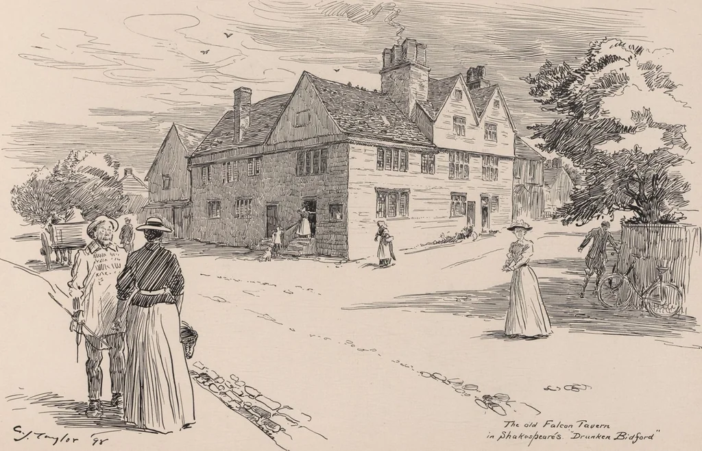 An illustration from England / by C. J. Taylor, 1899, leaf 5