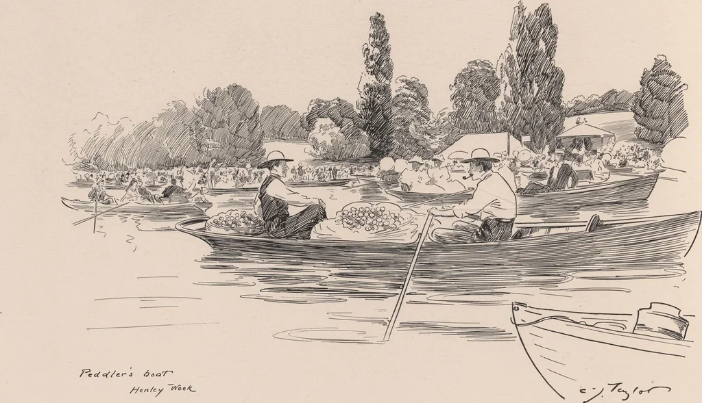An illustration from England / by C. J. Taylor, 1899, leaf 50