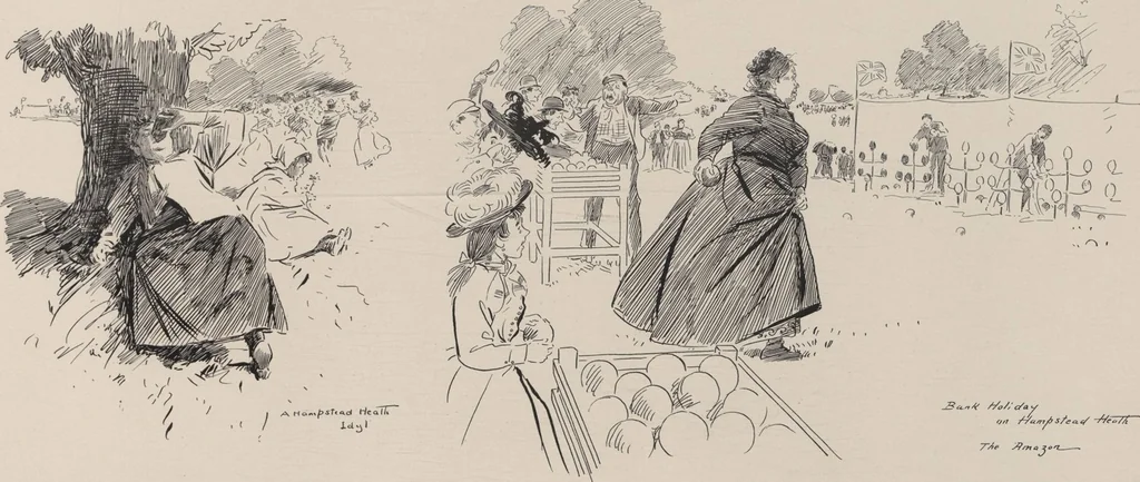 An illustration from England / by C. J. Taylor, 1899, leaf 57