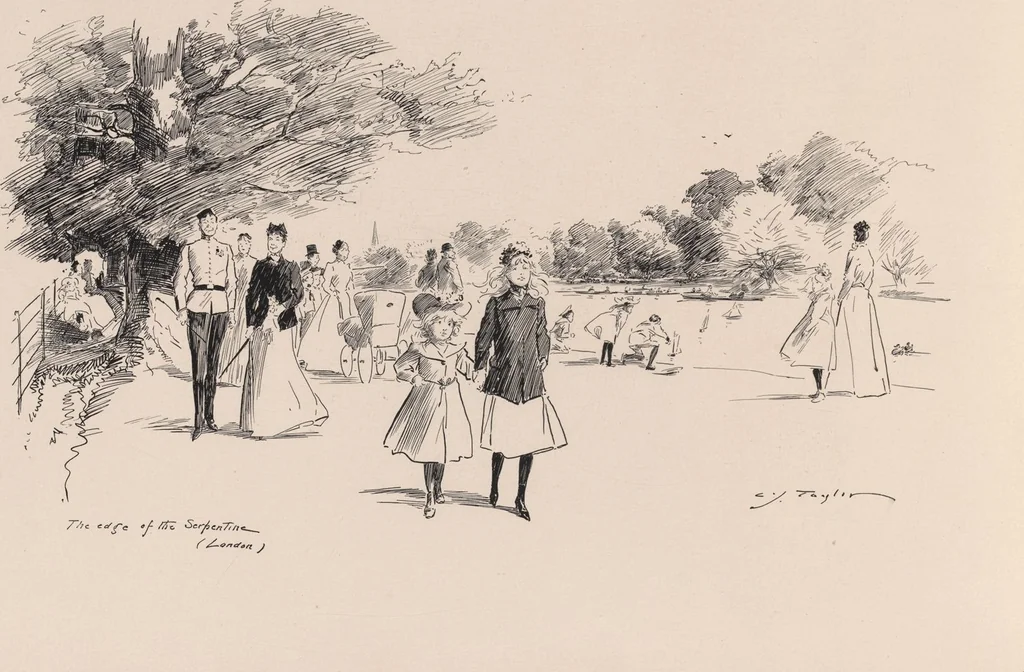 An illustration from England / by C. J. Taylor, 1899, leaf 62