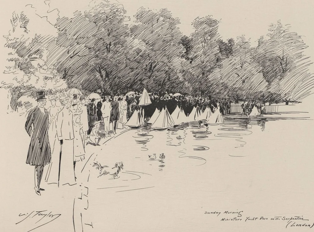 An illustration from England / by C. J. Taylor, 1899, leaf 63
