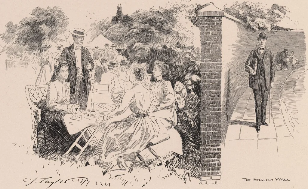 An illustration from England / by C. J. Taylor, 1899, leaf 64