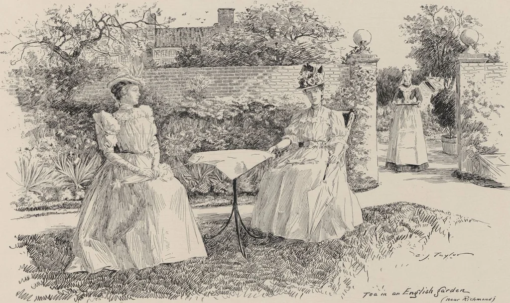 An illustration from England / by C. J. Taylor, 1899, leaf 65