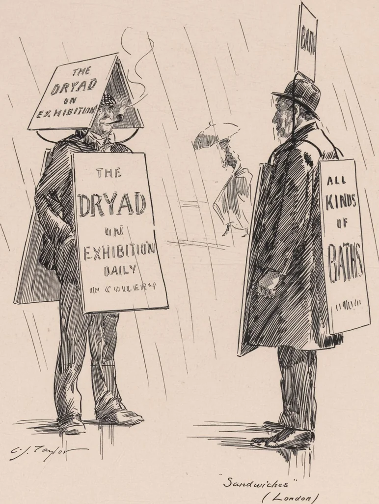An illustration from England / by C. J. Taylor, 1899, leaf 66