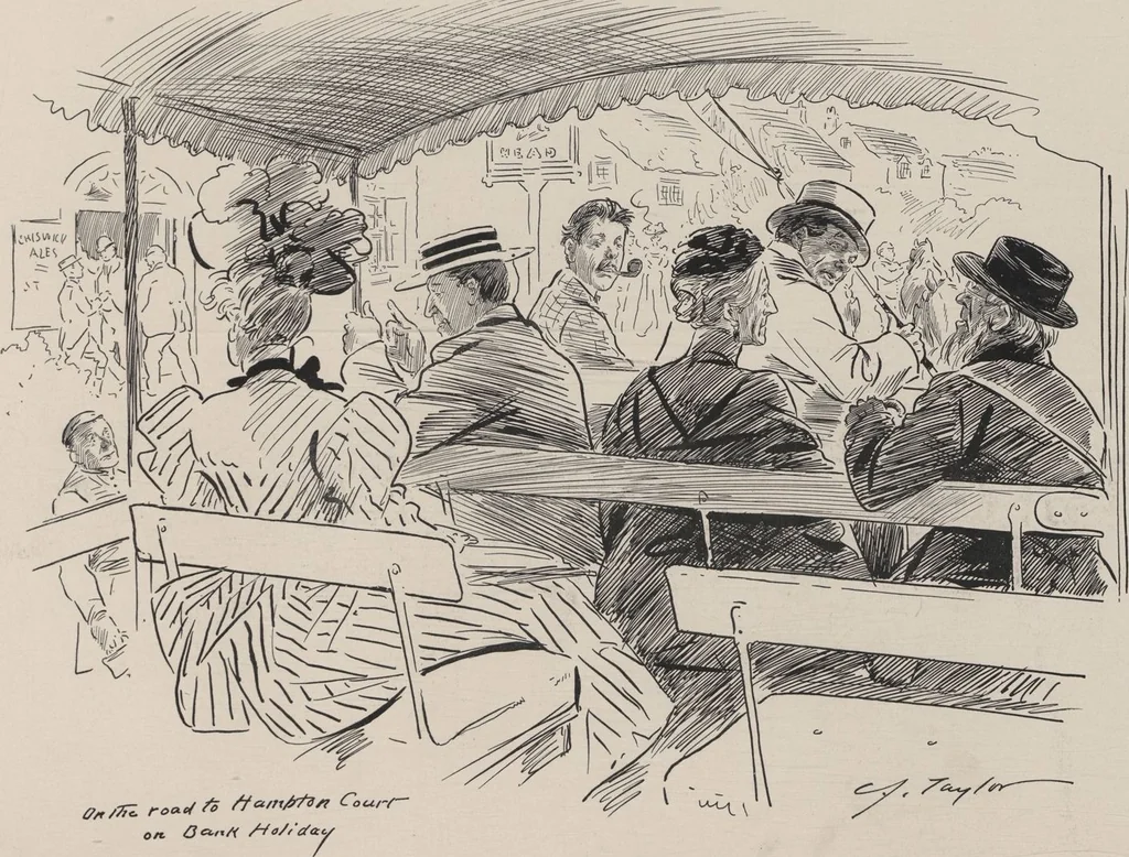An illustration from England / by C. J. Taylor, 1899, leaf 67