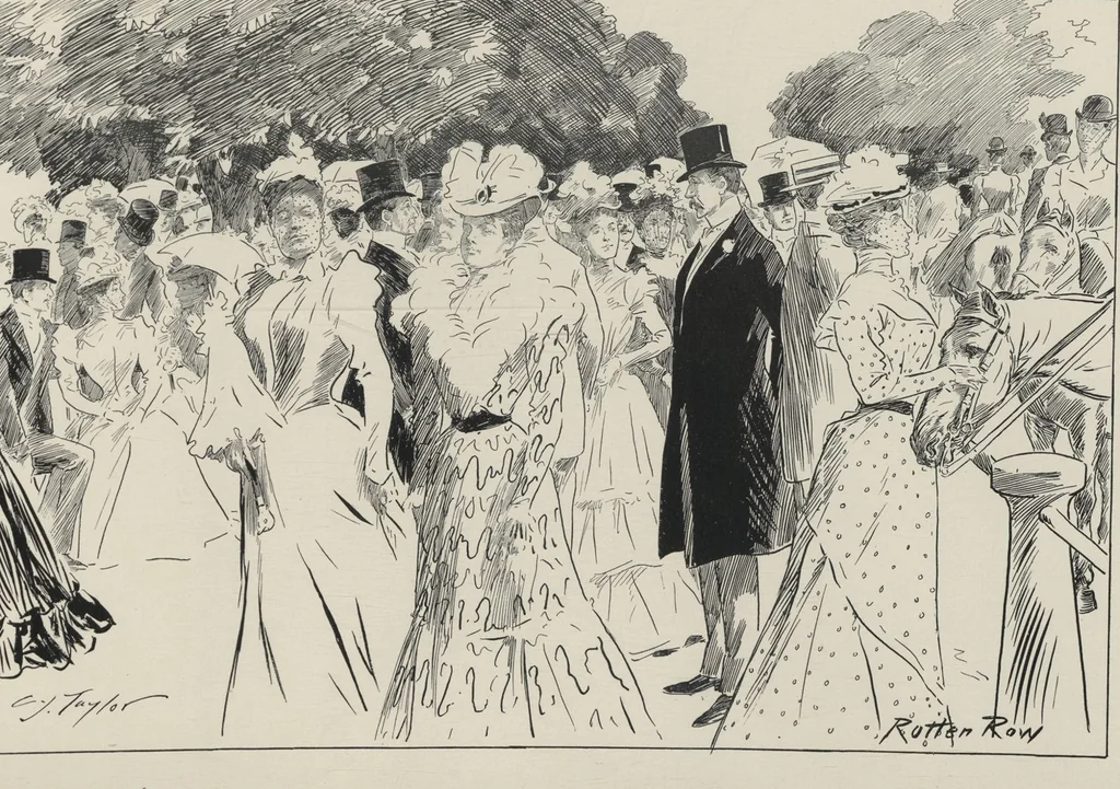 An illustration from England / by C. J. Taylor, 1899, leaf 69