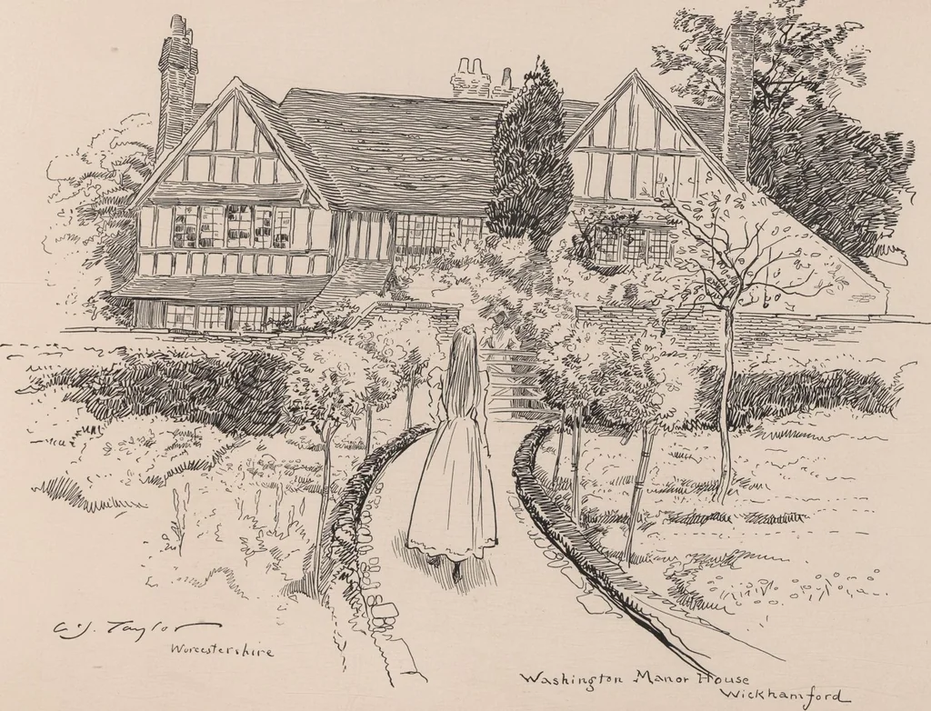 An illustration from England / by C. J. Taylor, 1899, leaf 7