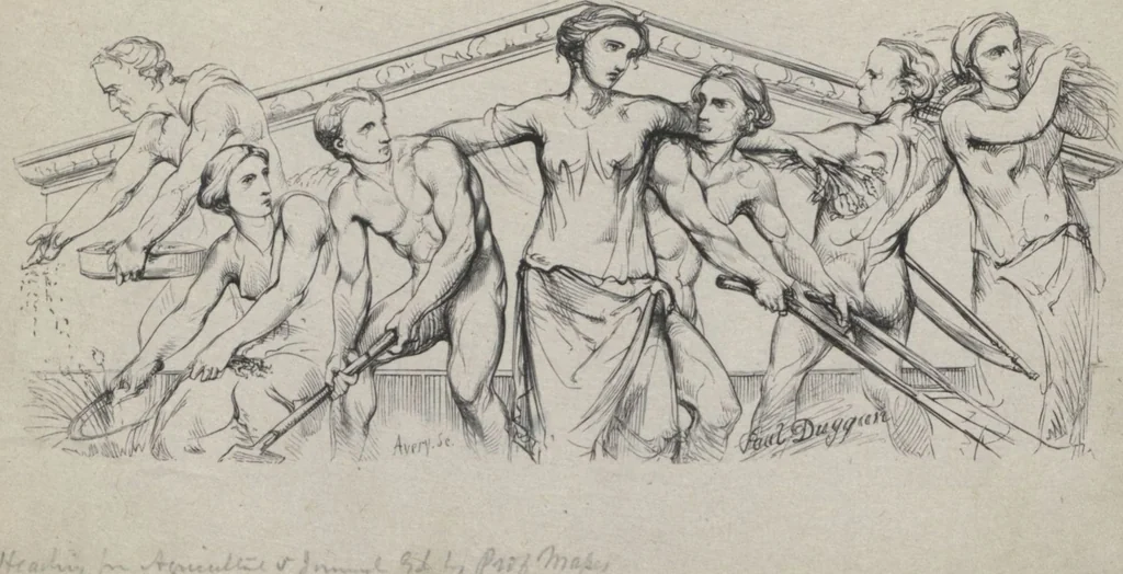 An illustration from S.P. Avery, engraver on wood : [scrapbook of samples of his work], leaf 16
