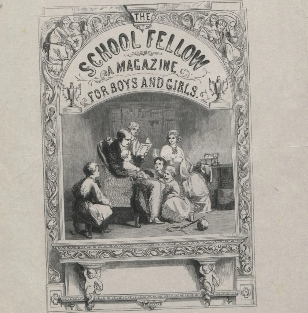 An illustration from S.P. Avery, engraver on wood : [scrapbook of samples of his work], leaf 18