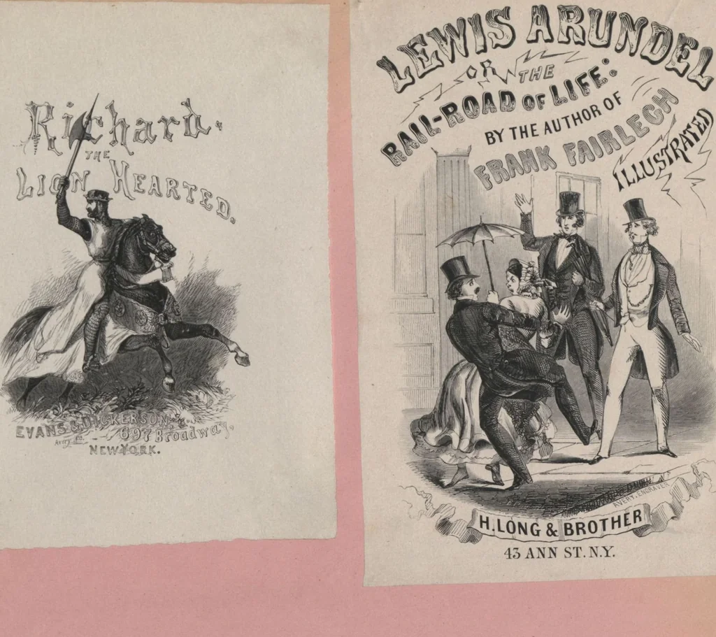 An illustration from S.P. Avery, engraver on wood : [scrapbook of samples of his work], leaf 20