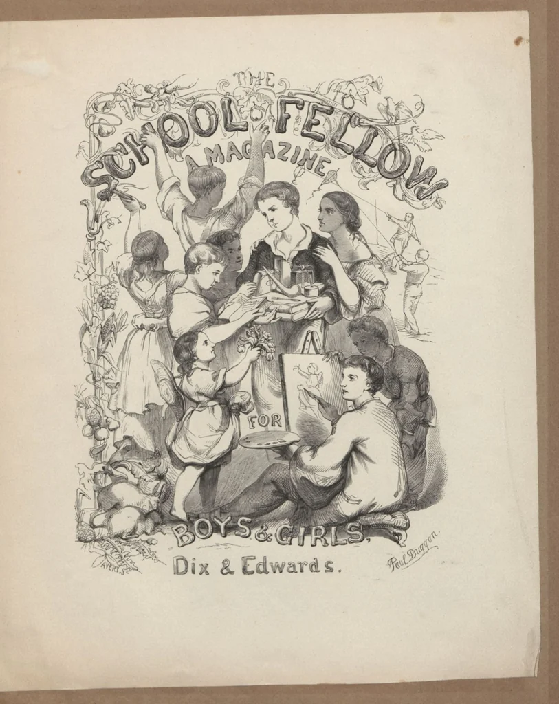 An illustration from S.P. Avery, engraver on wood : [scrapbook of samples of his work], leaf 22