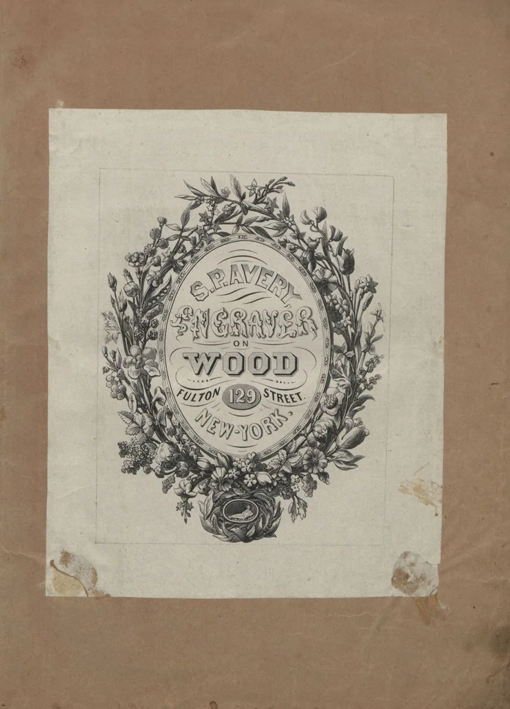 An illustration from S.P. Avery, engraver on wood : [scrapbook of samples of his work], leaf 3