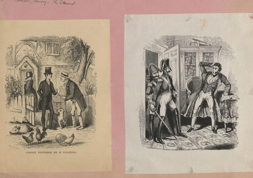 An illustration from S.P. Avery, engraver on wood : [scrapbook of samples of his work], leaf 42
