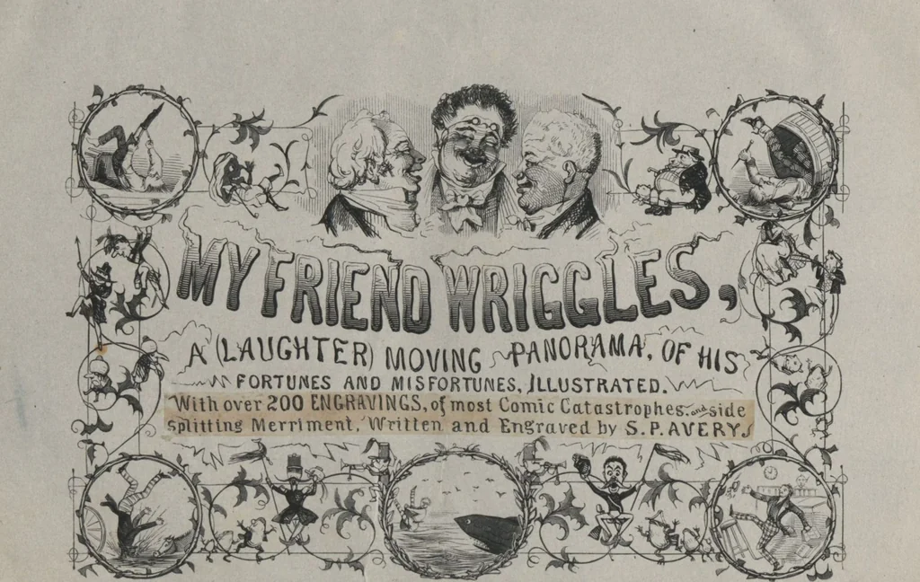 An illustration from S.P. Avery, engraver on wood : [scrapbook of samples of his work], leaf 49