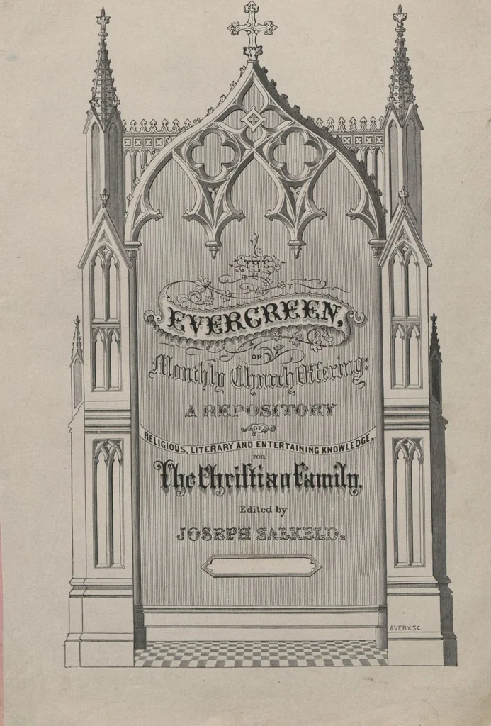 An illustration from S.P. Avery, engraver on wood : [scrapbook of samples of his work], leaf 57