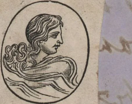 An illustration from Catalogue of the engraved gems collected between the years 1845 and 1877 by C.W. King : manuscript, 1877, leaf 252