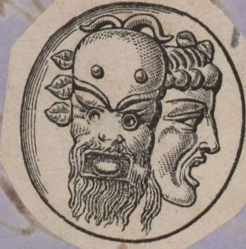 An illustration from Catalogue of the engraved gems collected between the years 1845 and 1877 by C.W. King : manuscript, 1877, leaf 510
