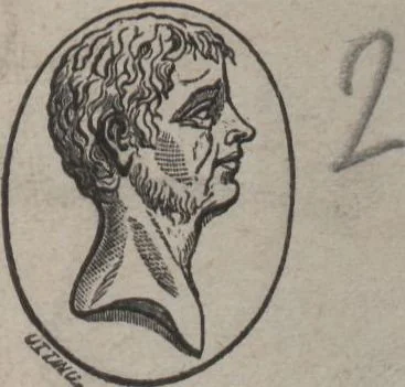 An illustration from Catalogue of the engraved gems collected between the years 1845 and 1877 by C.W. King : manuscript, 1877, leaf 682