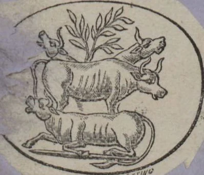 An illustration from Catalogue of the engraved gems collected between the years 1845 and 1877 by C.W. King : manuscript, 1877, leaf 760