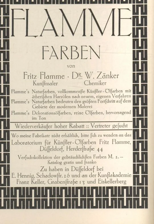 An illustration from Ausstellung des Sonderbundes Westdeutscher Kunstfreunde und Künstler, Düsseldorf, 1910 : vom 16. Juli bis 9. Oktober im Städtischen Kunstpalast am Kaiser-Wilhelm-Park : illustrierter Katalog, 1910, leaf 107