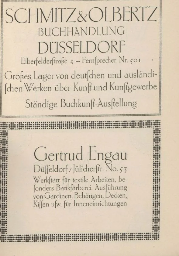 An illustration from Ausstellung des Sonderbundes Westdeutscher Kunstfreunde und Künstler, Düsseldorf, 1910 : vom 16. Juli bis 9. Oktober im Städtischen Kunstpalast am Kaiser-Wilhelm-Park : illustrierter Katalog, 1910, leaf 110