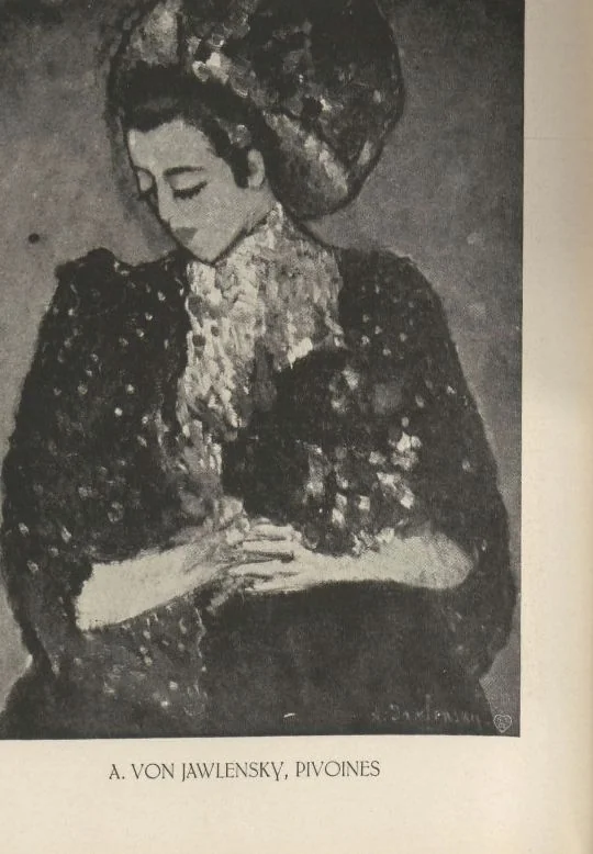 An illustration from Ausstellung des Sonderbundes Westdeutscher Kunstfreunde und Künstler, Düsseldorf, 1910 : vom 16. Juli bis 9. Oktober im Städtischen Kunstpalast am Kaiser-Wilhelm-Park : illustrierter Katalog, 1910, leaf 66