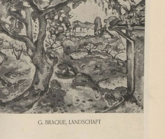 An illustration from Ausstellung des Sonderbundes Westdeutscher Kunstfreunde und Künstler, Düsseldorf, 1910 : vom 16. Juli bis 9. Oktober im Städtischen Kunstpalast am Kaiser-Wilhelm-Park : illustrierter Katalog, 1910, leaf 83