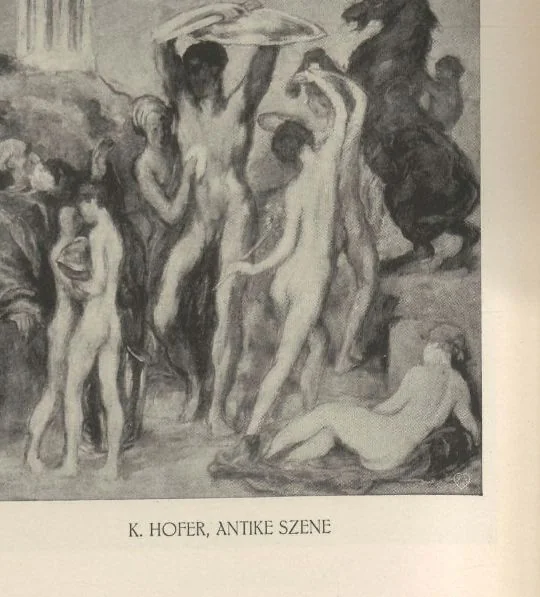 An illustration from Ausstellung des Sonderbundes Westdeutscher Kunstfreunde und Künstler, Düsseldorf, 1910 : vom 16. Juli bis 9. Oktober im Städtischen Kunstpalast am Kaiser-Wilhelm-Park : illustrierter Katalog, 1910, leaf 84