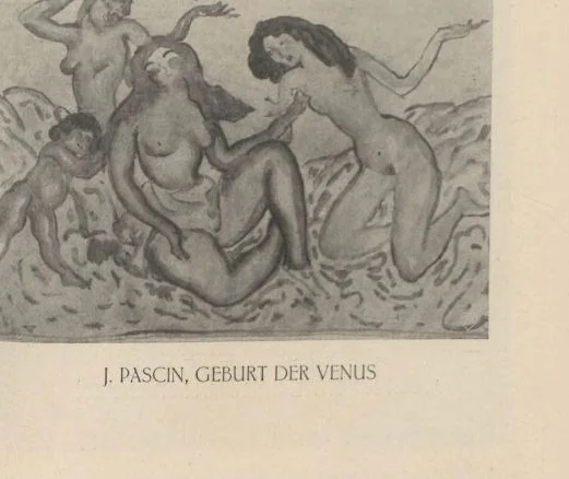 An illustration from Ausstellung des Sonderbundes Westdeutscher Kunstfreunde und Künstler, Düsseldorf, 1910 : vom 16. Juli bis 9. Oktober im Städtischen Kunstpalast am Kaiser-Wilhelm-Park : illustrierter Katalog, 1910, leaf 87