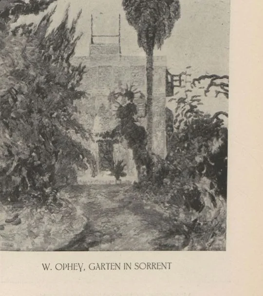 An illustration from Ausstellung des Sonderbundes Westdeutscher Kunstfreunde und Künstler, Düsseldorf, 1910 : vom 16. Juli bis 9. Oktober im Städtischen Kunstpalast am Kaiser-Wilhelm-Park : illustrierter Katalog, 1910, leaf 89