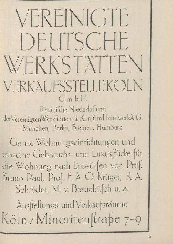 An illustration from Ausstellung des Sonderbundes Westdeutscher Kunstfreunde und Künstler, Düsseldorf, 1910 : vom 16. Juli bis 9. Oktober im Städtischen Kunstpalast am Kaiser-Wilhelm-Park : illustrierter Katalog, 1910, leaf 96