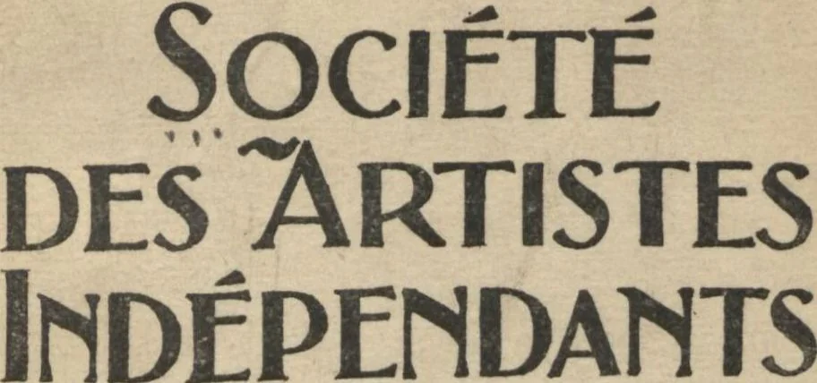 An illustration from Société des artistes indépendants : catalogue de la 23me exposition, 1907, 1907, leaf 1