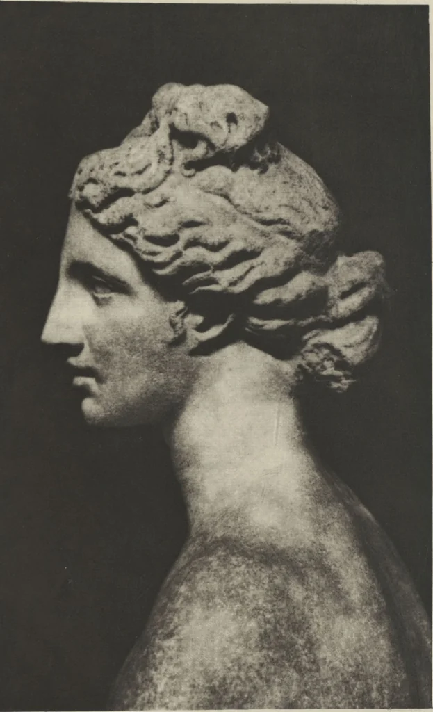 An illustration from The Samos Aphrodite, 1918, leaf 19