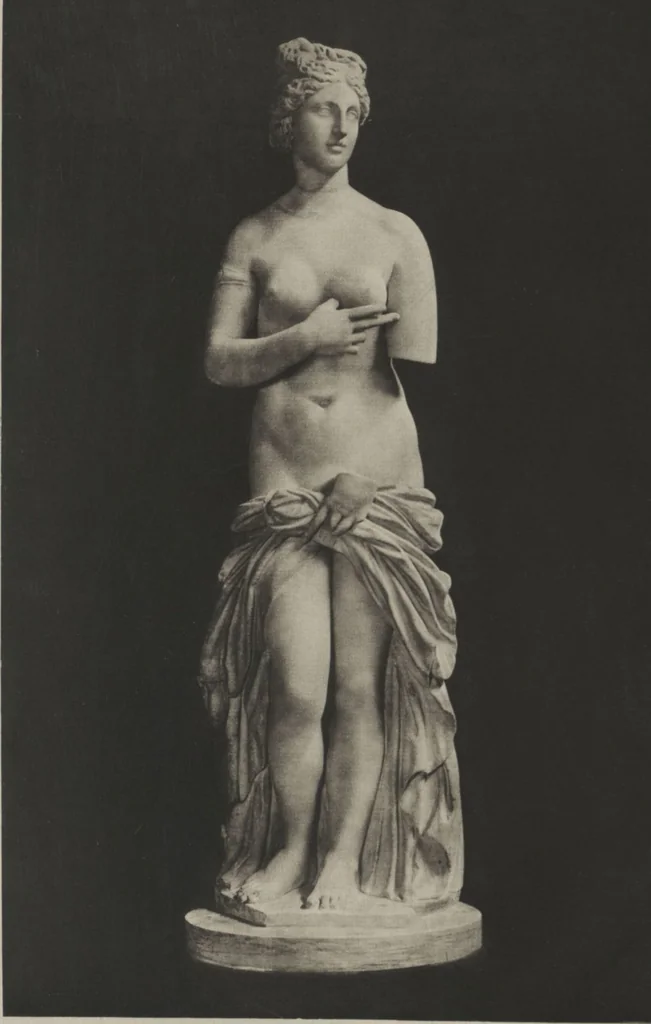 An illustration from The Samos Aphrodite, 1918, leaf 4