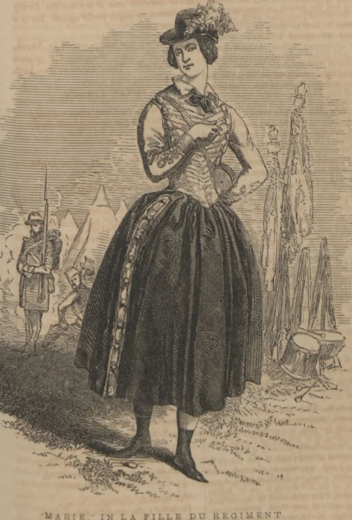 An illustration from The life and genius of Jenny Lind, 1850, leaf 17