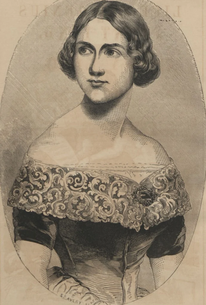 An illustration from The life and genius of Jenny Lind, 1850, leaf 2