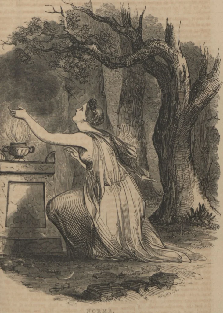 An illustration from The life and genius of Jenny Lind, 1850, leaf 23