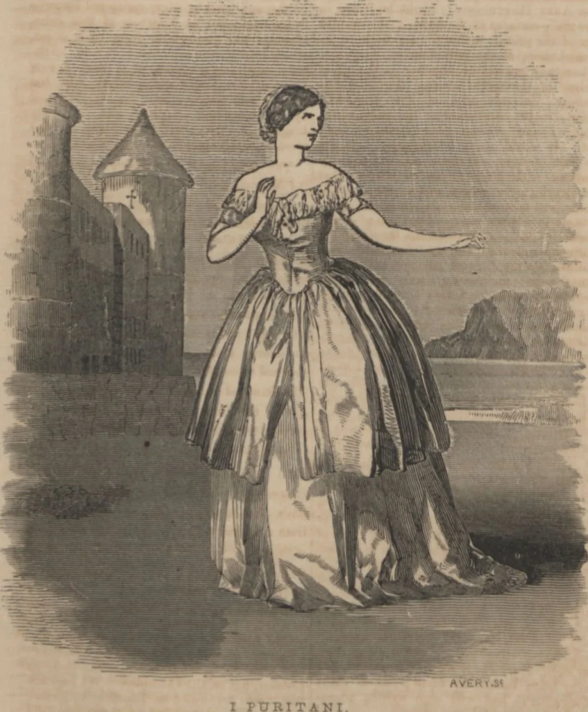 An illustration from The life and genius of Jenny Lind, 1850, leaf 30