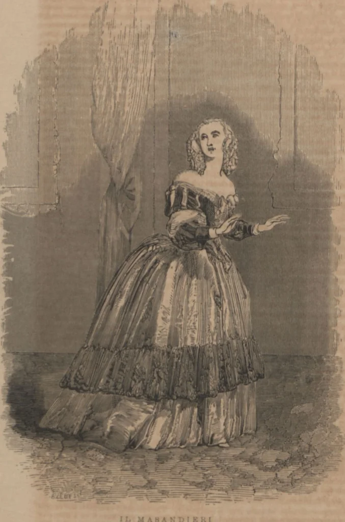 An illustration from The life and genius of Jenny Lind, 1850, leaf 50