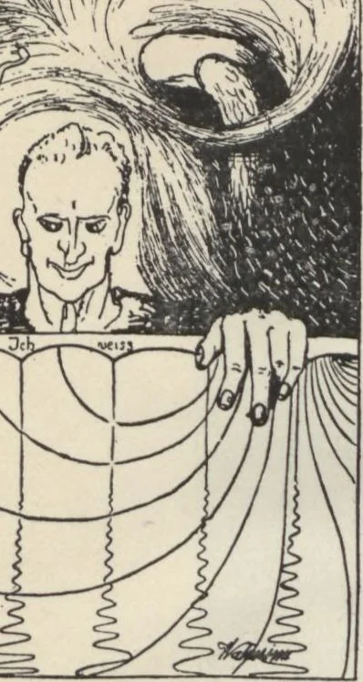 An illustration from Estudio psicológico del cubismo y expresionismo, 1922, leaf 39
