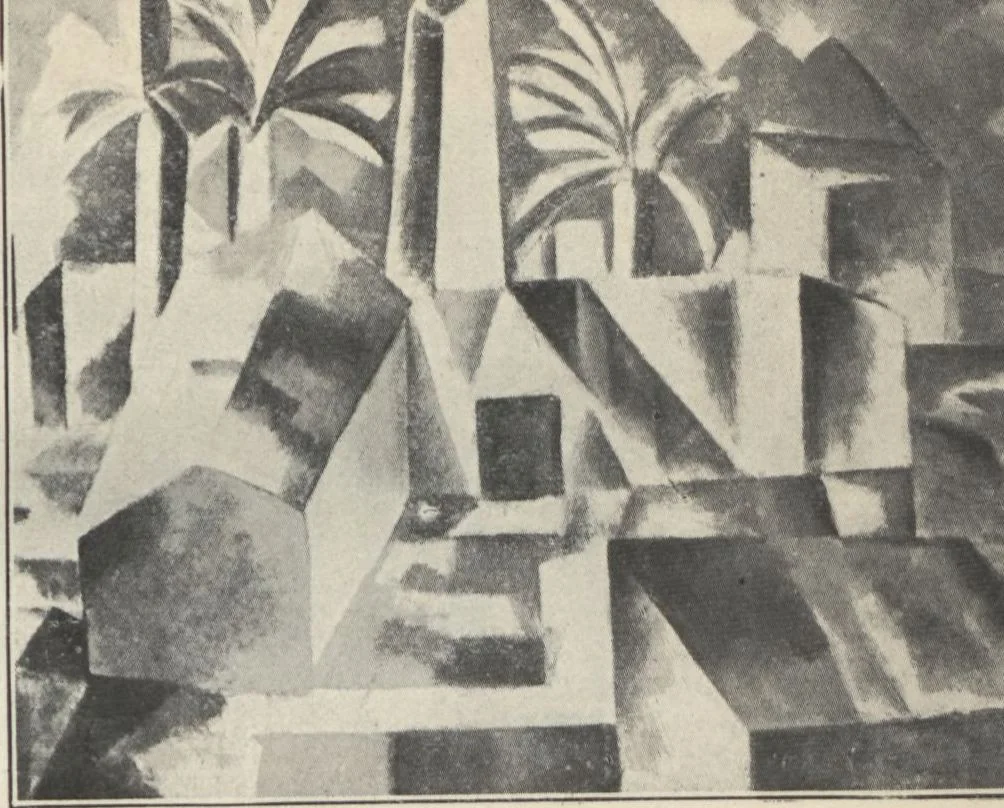 An illustration from Estudio psicológico del cubismo y expresionismo, 1922, leaf 39