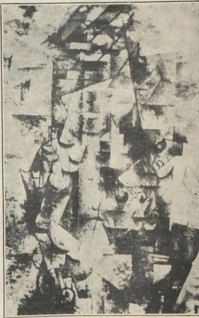 An illustration from Estudio psicológico del cubismo y expresionismo, 1922, leaf 39