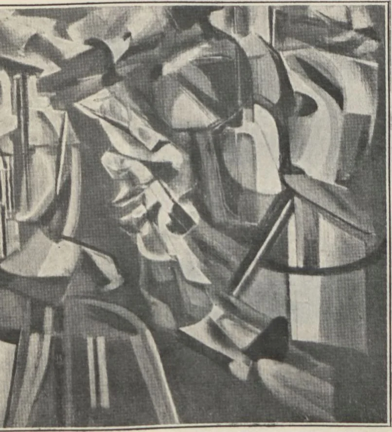 An illustration from Estudio psicológico del cubismo y expresionismo, 1922, leaf 43
